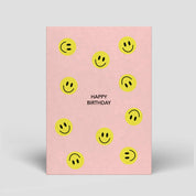 Naturbedacht - Postkarte - Geburtstag - Smileys - Nr. 312