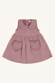 Hust & Claire / HCKis Twill Dresses / 3875 Heather