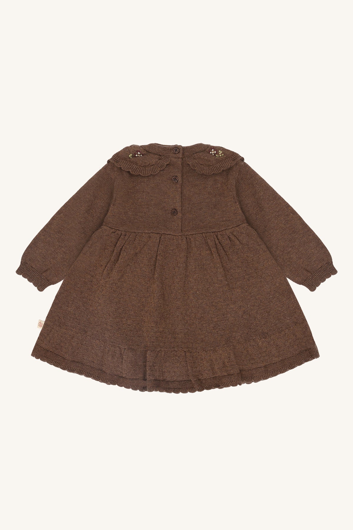 Hust & Claire / HCKlara knit Dresses / 3594 Toffee Melange