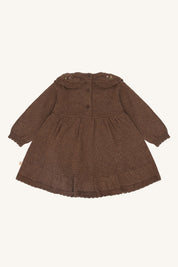Hust & Claire / HCKlara knit Dresses / 3594 Toffee Melange