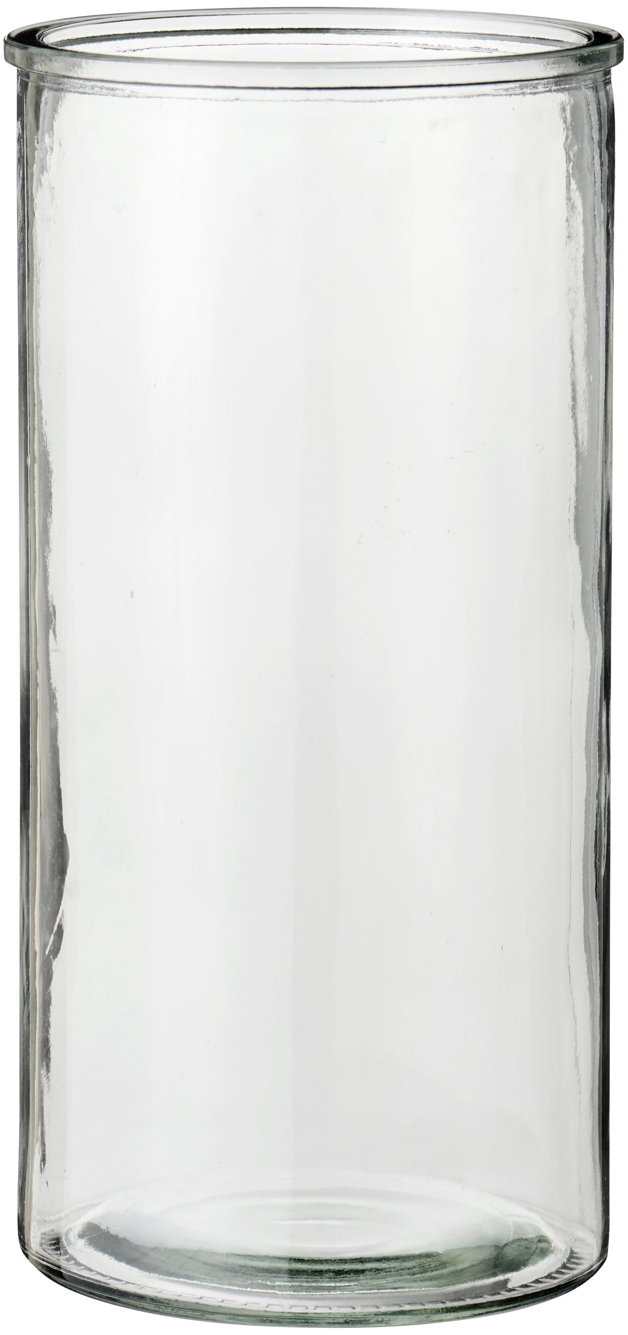 Ib Laursen / Vase Hannah klares zylindrisches Glas