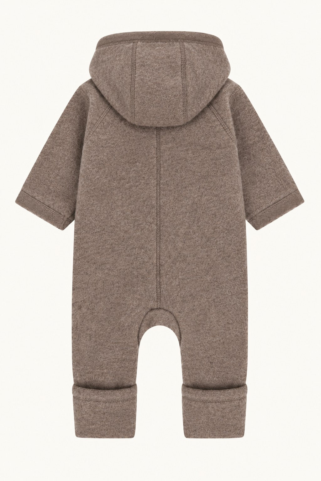 Hust&Claire / HCMevi Hood Wool Fleece / Deer Melange