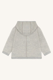 Hust & Claire / HCEbba Jacket Boiled Wool / 1201 Light Grey Melange