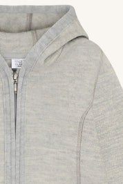 Hust & Claire / HCEbba Jacket Boiled Wool / 1201 Light Grey Melange