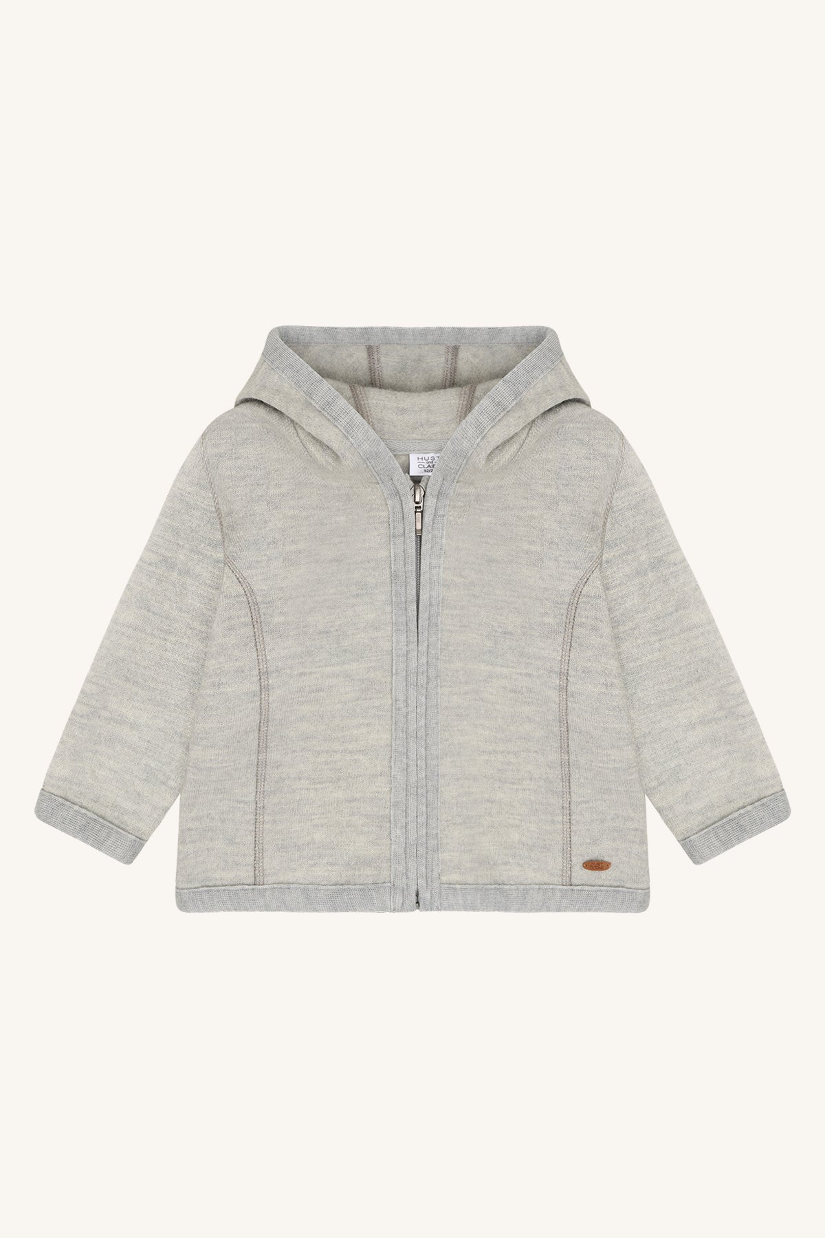 Hust & Claire / HCEbba Jacket Boiled Wool / 1201 Light Grey Melange