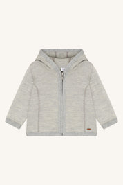 Hust & Claire / HCEbba Jacket Boiled Wool / 1201 Light Grey Melange