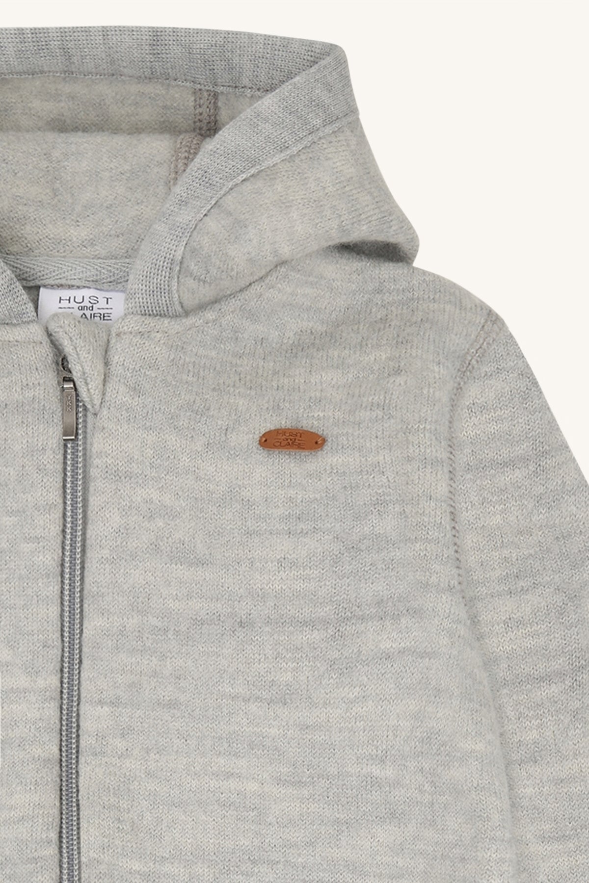 Hust & Claire / HCMaddy Boiled Wool / 1201 Light Grey Melange