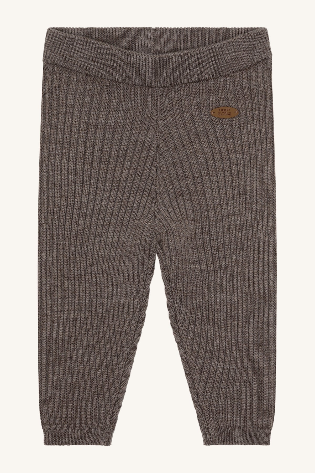 Hust & Claire / HCLui Wool Rib / 3232 Deer Melange