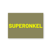 HERR&FRAUHEMPEL - Postkarte - SUPERONKEL