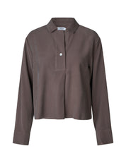 MbyM / Cassi - Elio-M Top / T-shirt / Chocolate Brown