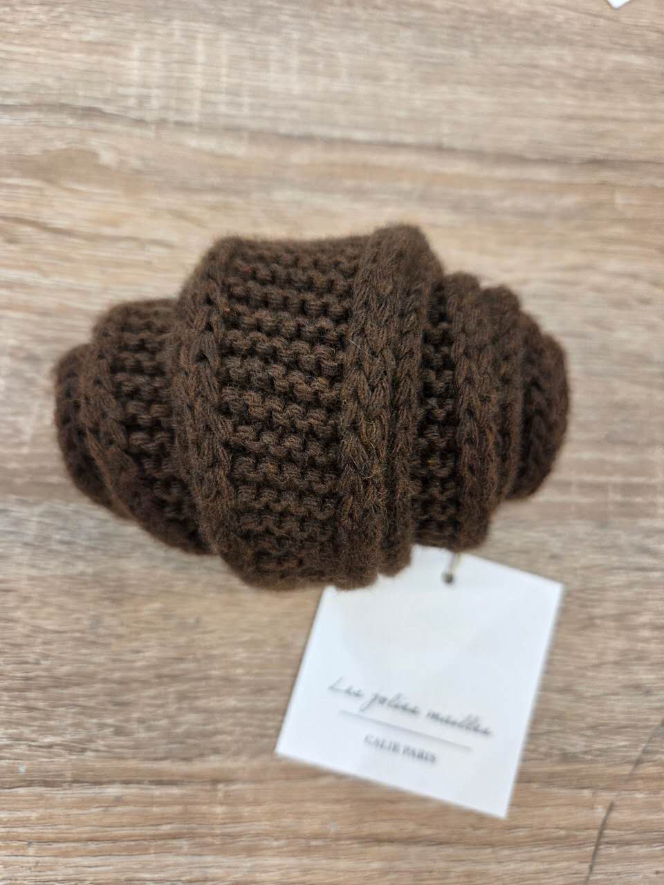 Calie Paris / Kleiner "Sophie-Schal": Dunkelbraun