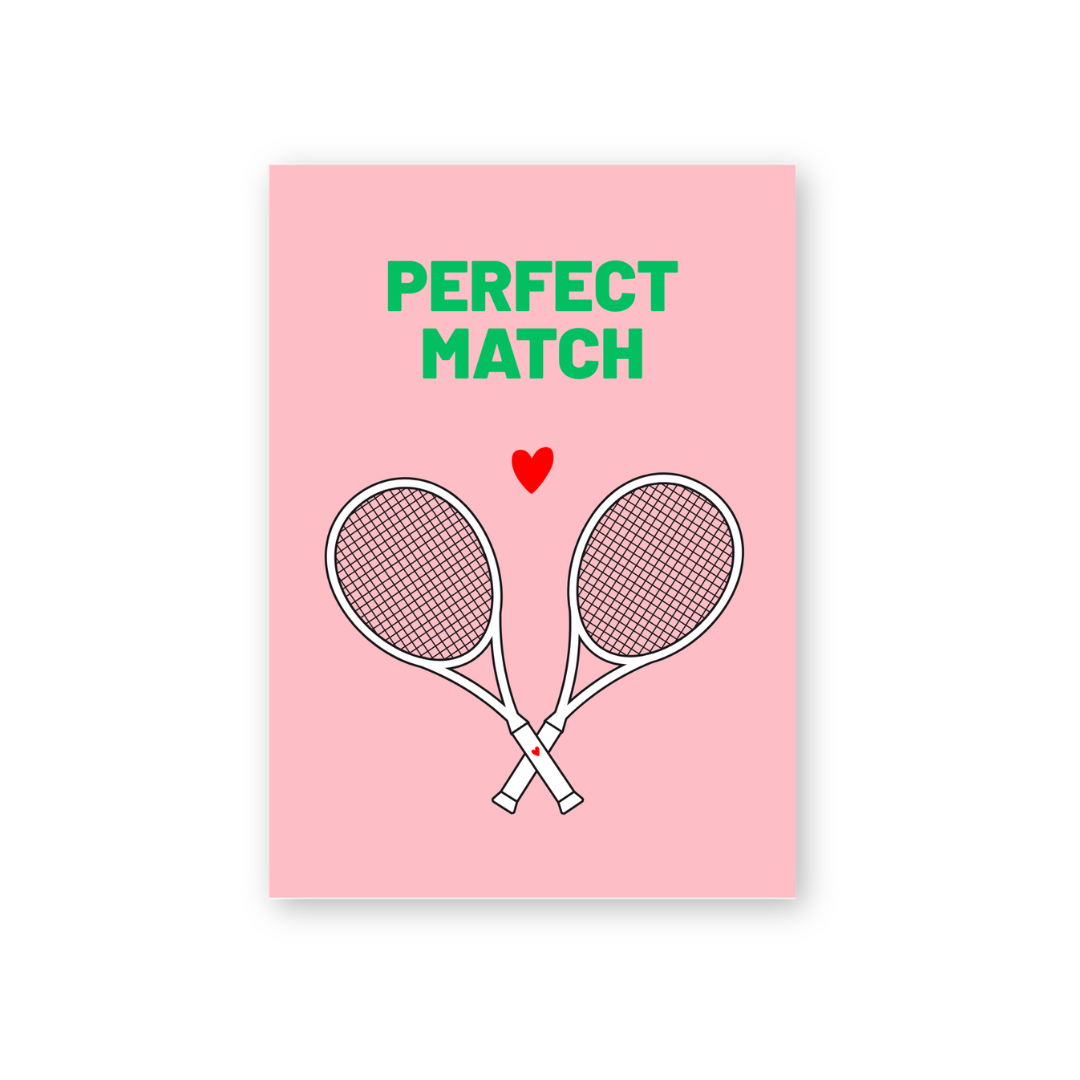 HERR&FRAUHEMPEL - Postkarte - PERFECT MATCH
