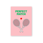 HERR&FRAUHEMPEL - Postkarte - PERFECT MATCH