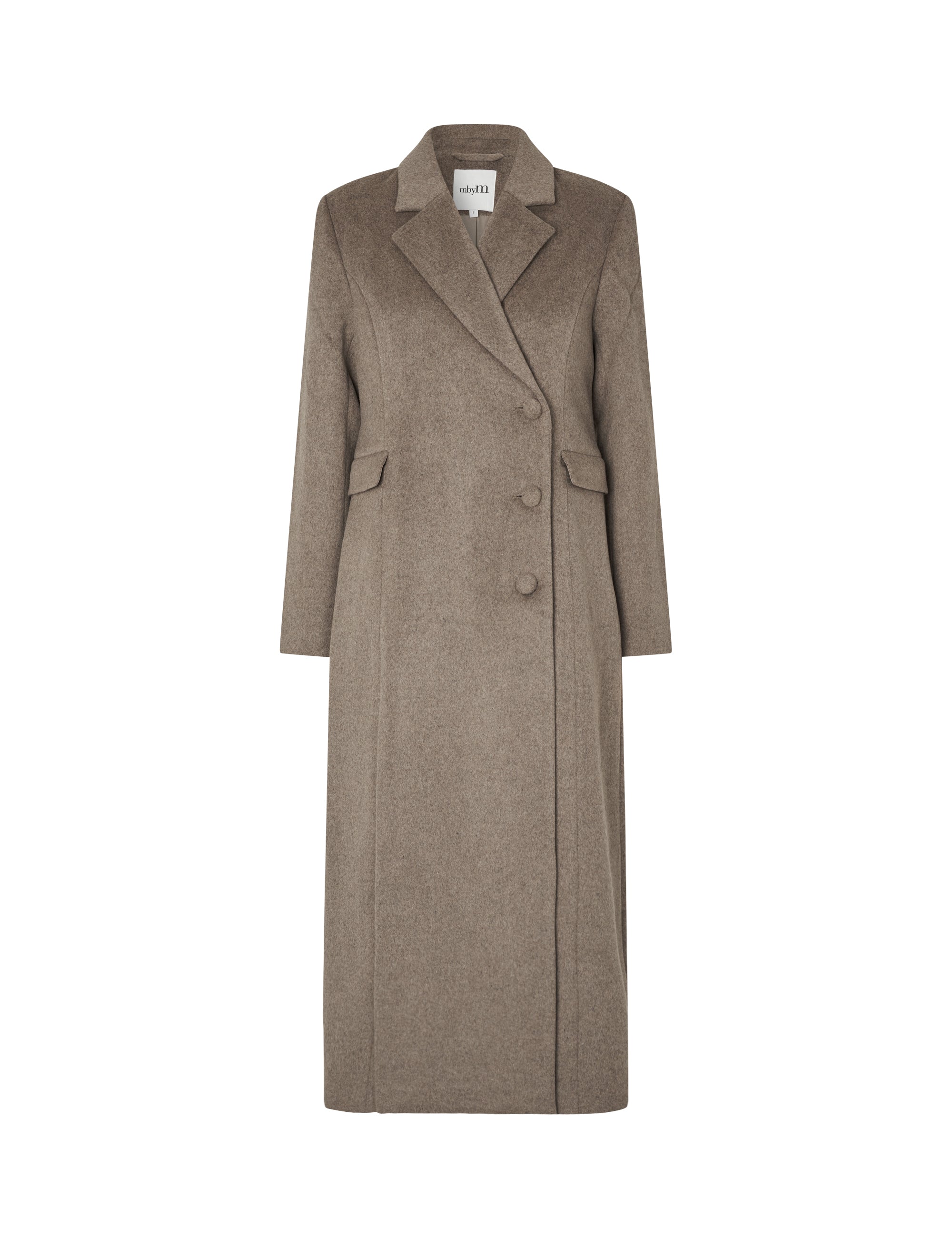 MbyM / Iva Long-M Lava Outerwear / Greige Melange