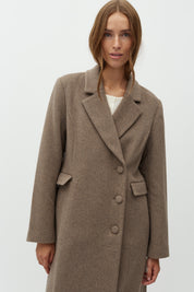 MbyM / Iva Long-M Lava Outerwear / Greige Melange