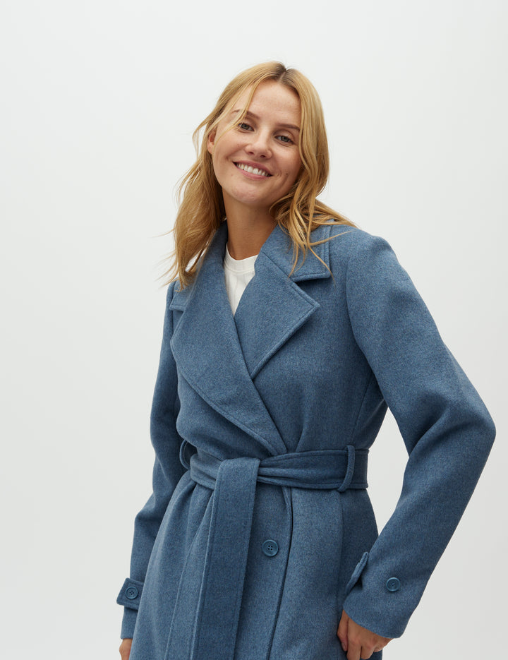 MbyM / Kasimira-M Lava Outerwear / Lake Blue Melange