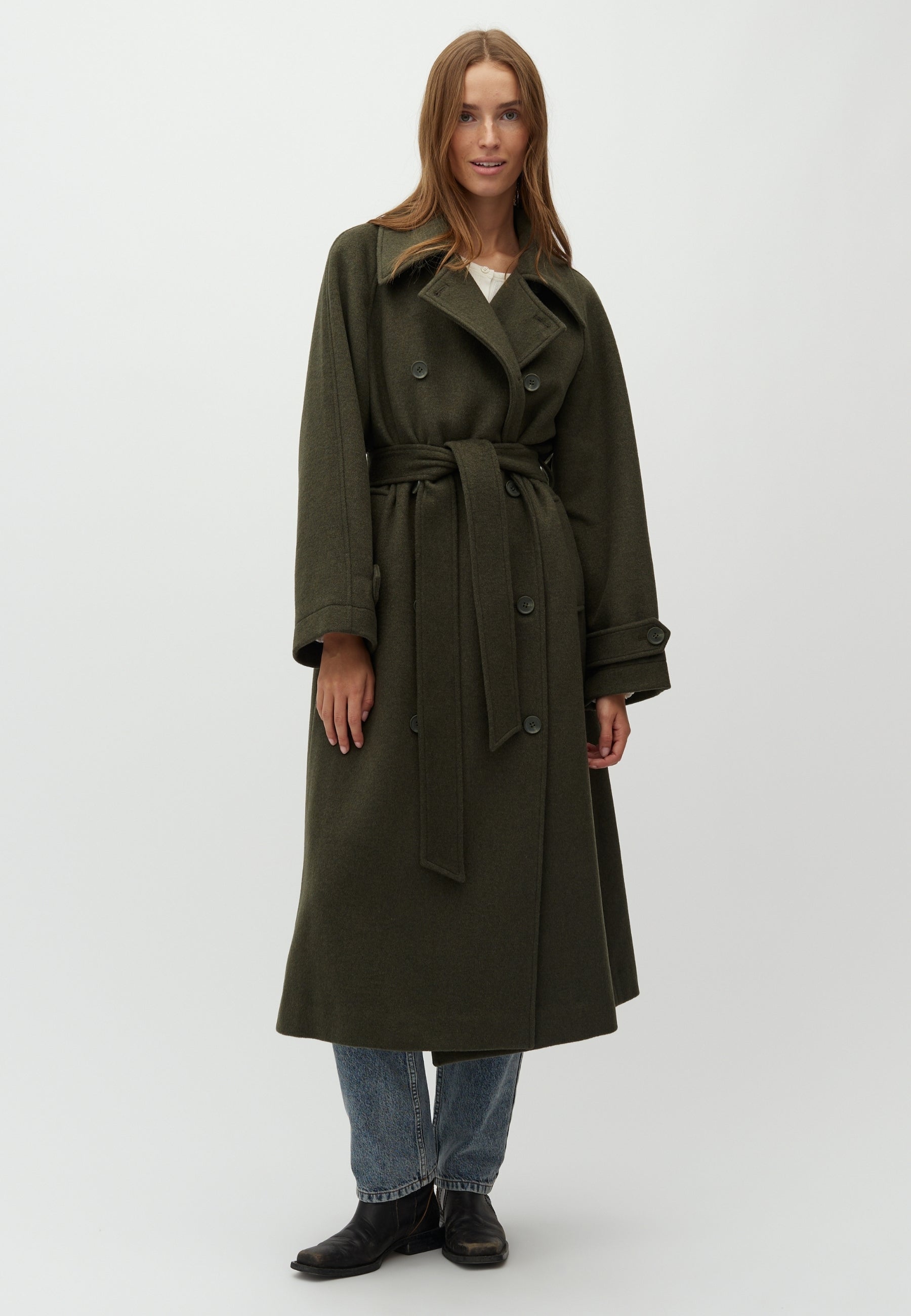 MbyM / Odonna-M Lava Outerwear / Dusty Olive Melange