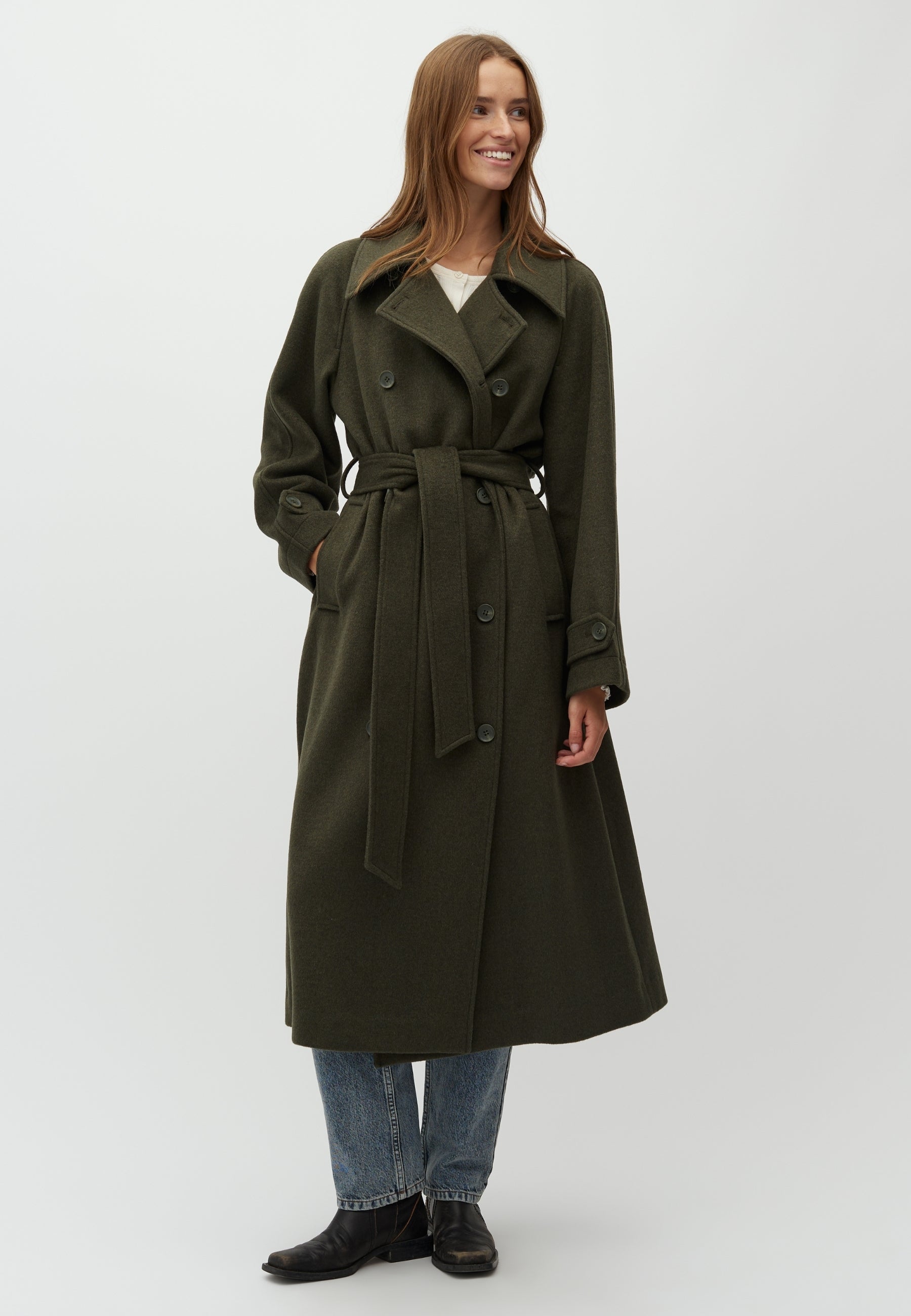 MbyM / Odonna-M Lava Outerwear / Dusty Olive Melange