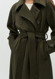 MbyM / Odonna-M Lava Outerwear / Dusty Olive Melange