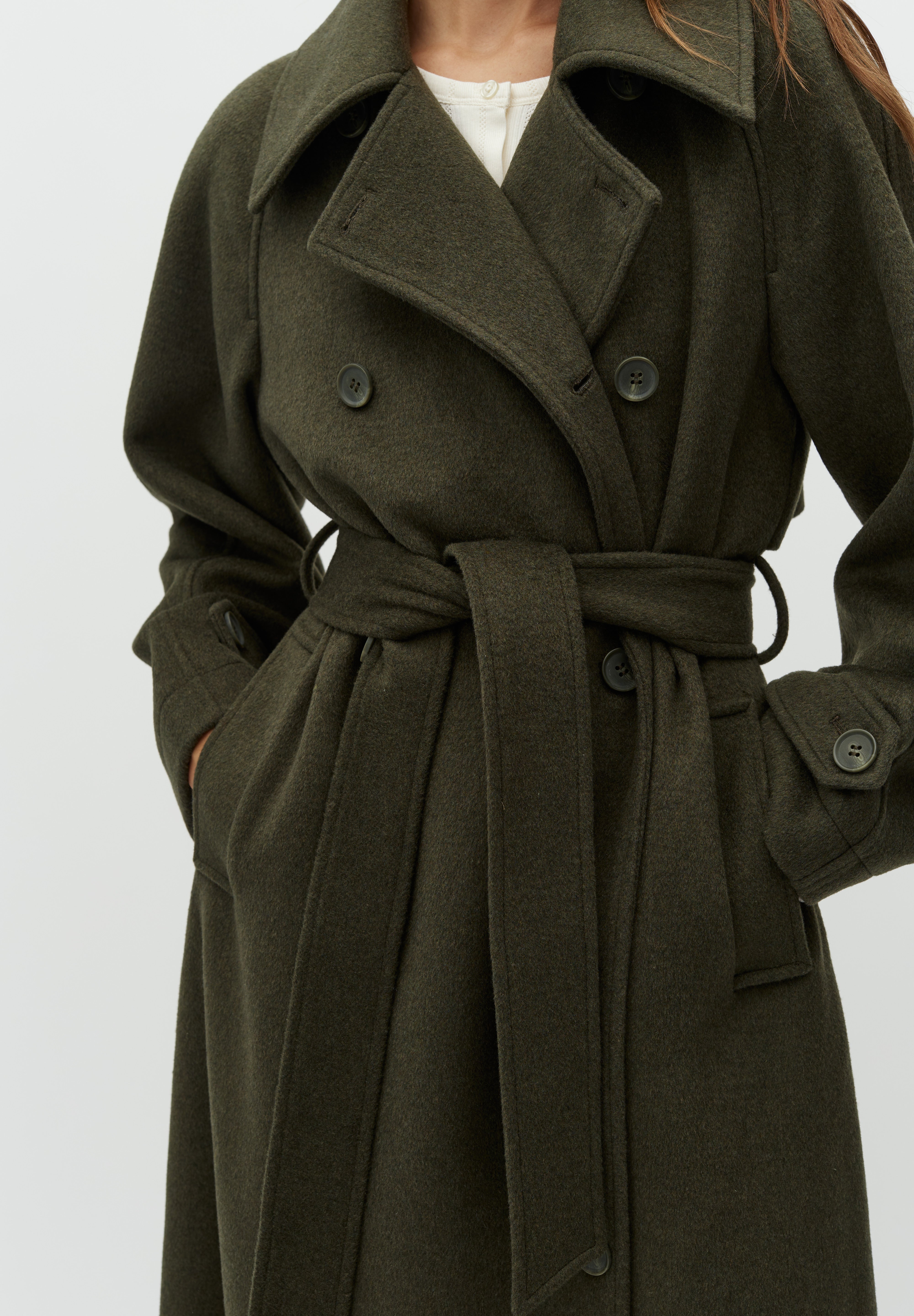 MbyM / Odonna-M Lava Outerwear / Dusty Olive Melange