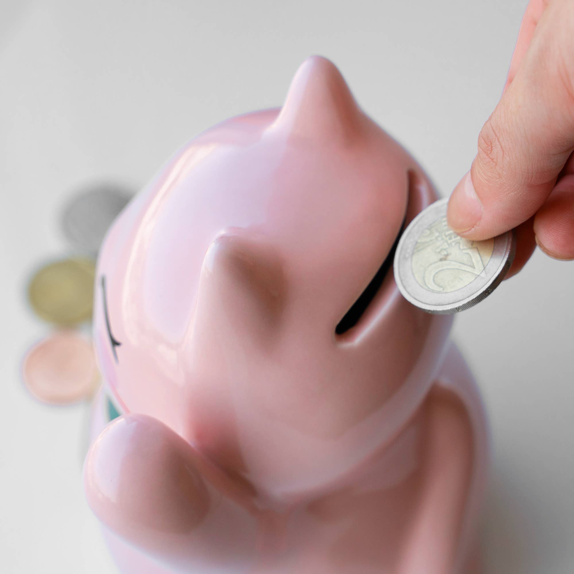 Helio Ferretto / Pinke Spardose GLÜCKSKATZE HF