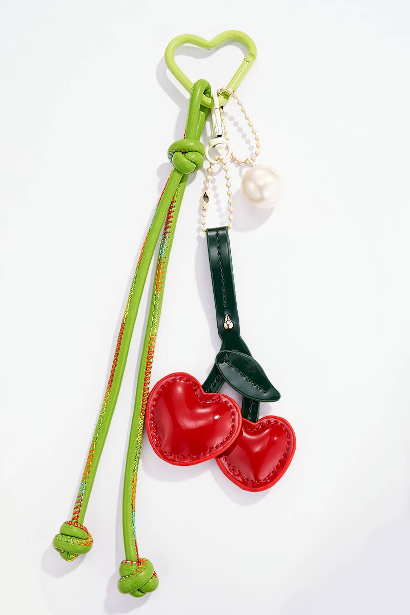 BYREN / Bag Charm / Kirschen