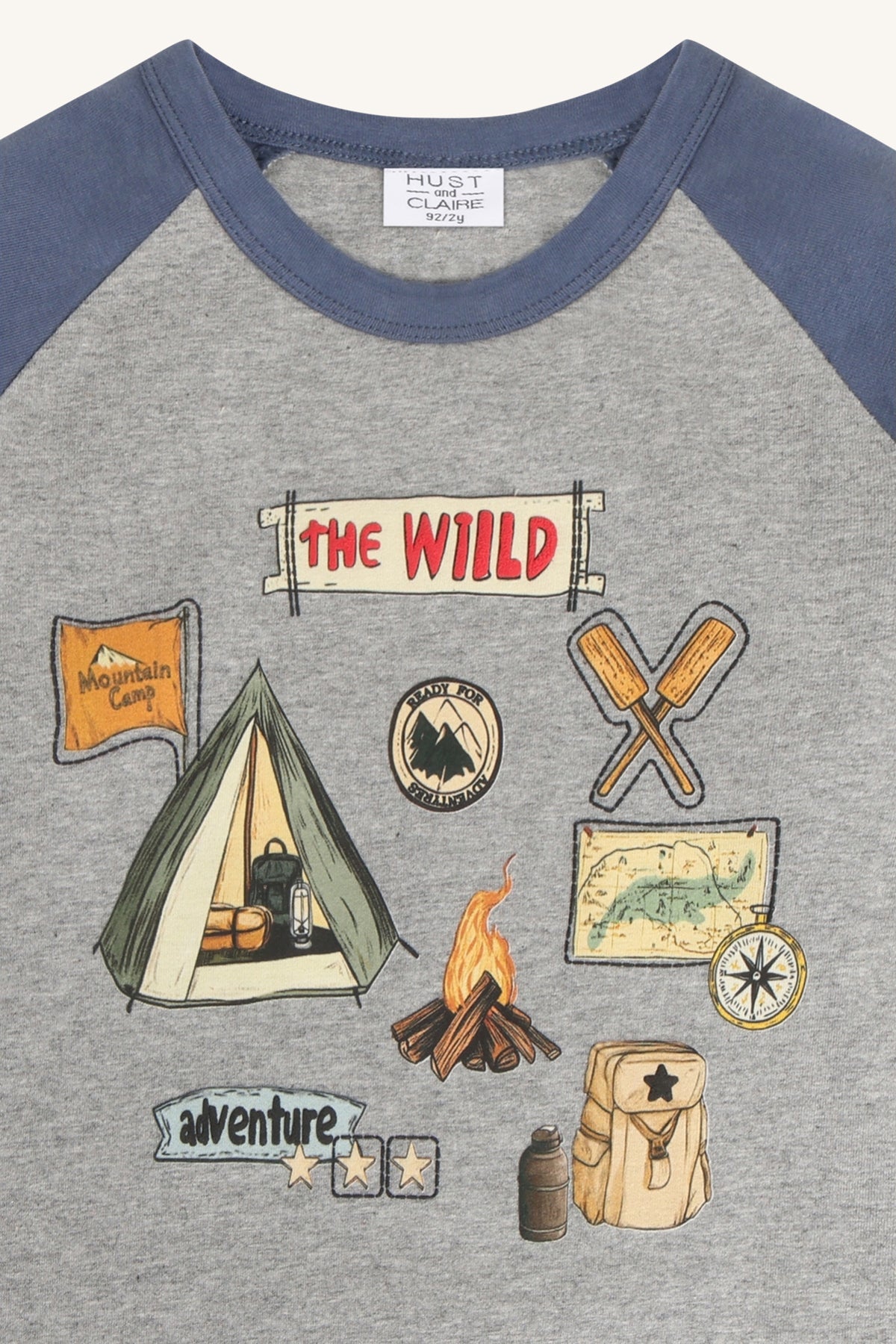Hust & Claire / HCAnton Wild Life / 1206 Grey Melange
