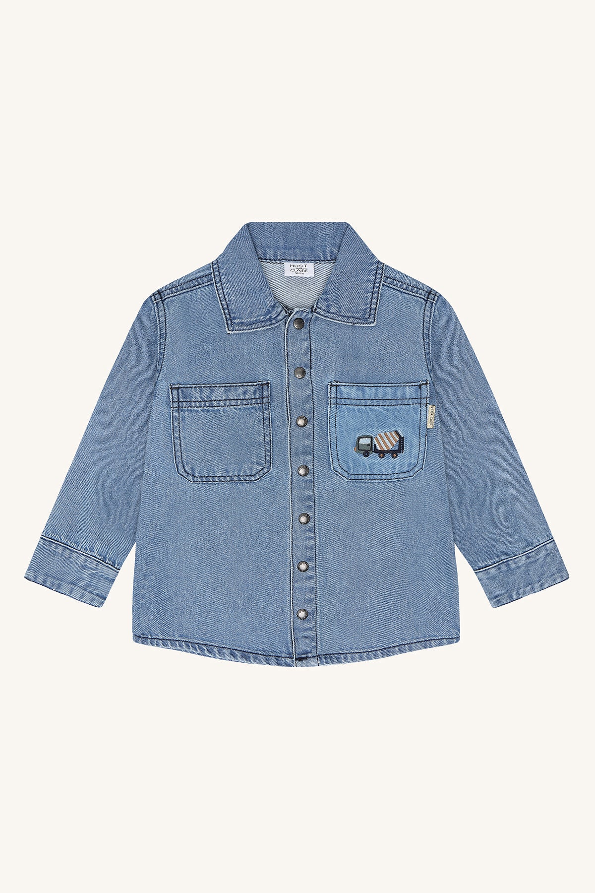 Hust & Claire / HCJack Denim Fall Shirts / 57 Blue Denim