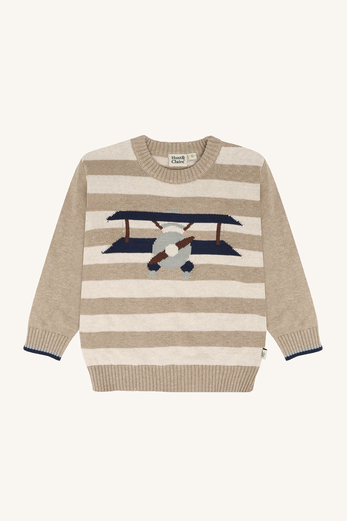Hust & Claire / HCPelle Aeroplane Pullover / 3554 Biscuit