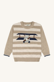 Hust & Claire / HCPelle Aeroplane Pullover / 3554 Biscuit