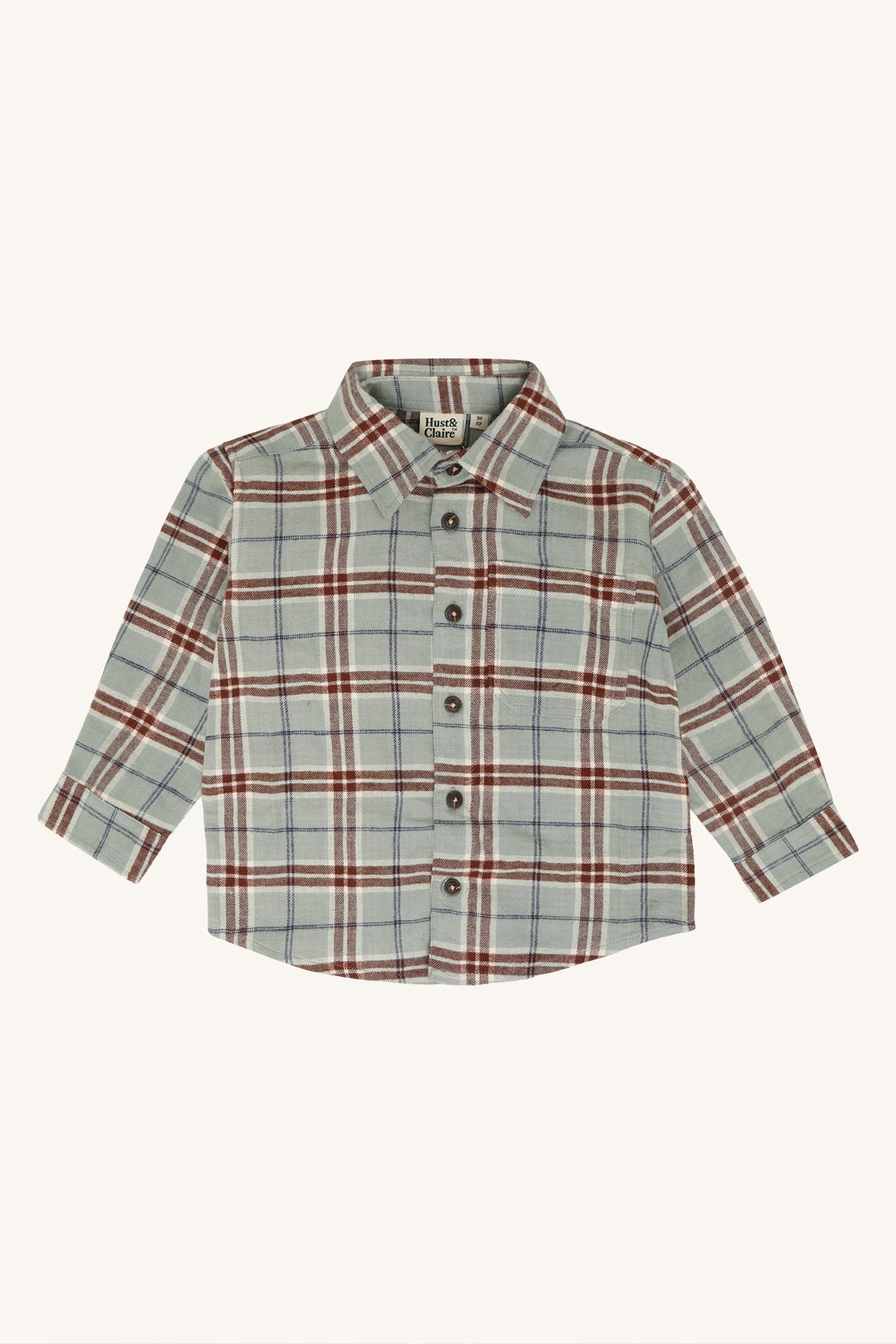 Hust & Claire / HCRavn Soft Shirts / 4440 Forest Fog