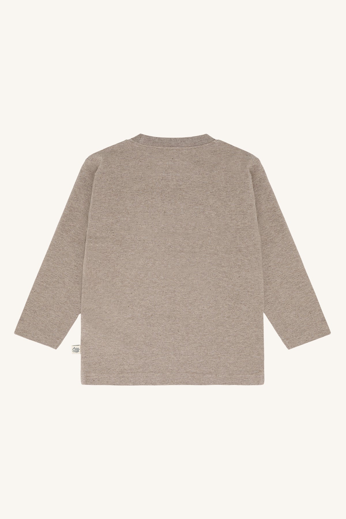 Hust & Claire / HCAnton Snowman T-shirt L/S / 3233 Kangaroo Melange