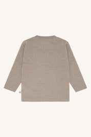 Hust & Claire / HCAnton Snowman T-shirt L/S / 3233 Kangaroo Melange