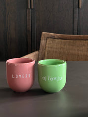 Sisi / 'Lovers' Becher in rosa