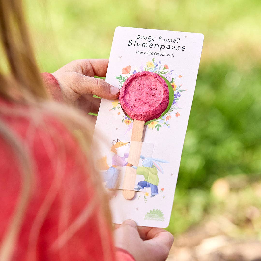 TDJ Stadtgärtner GmbH - Back-to-School, Große Pause, Blumenlolly