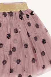 Hust & Claire / HCNinna Dots Skirts / 3875 Heather