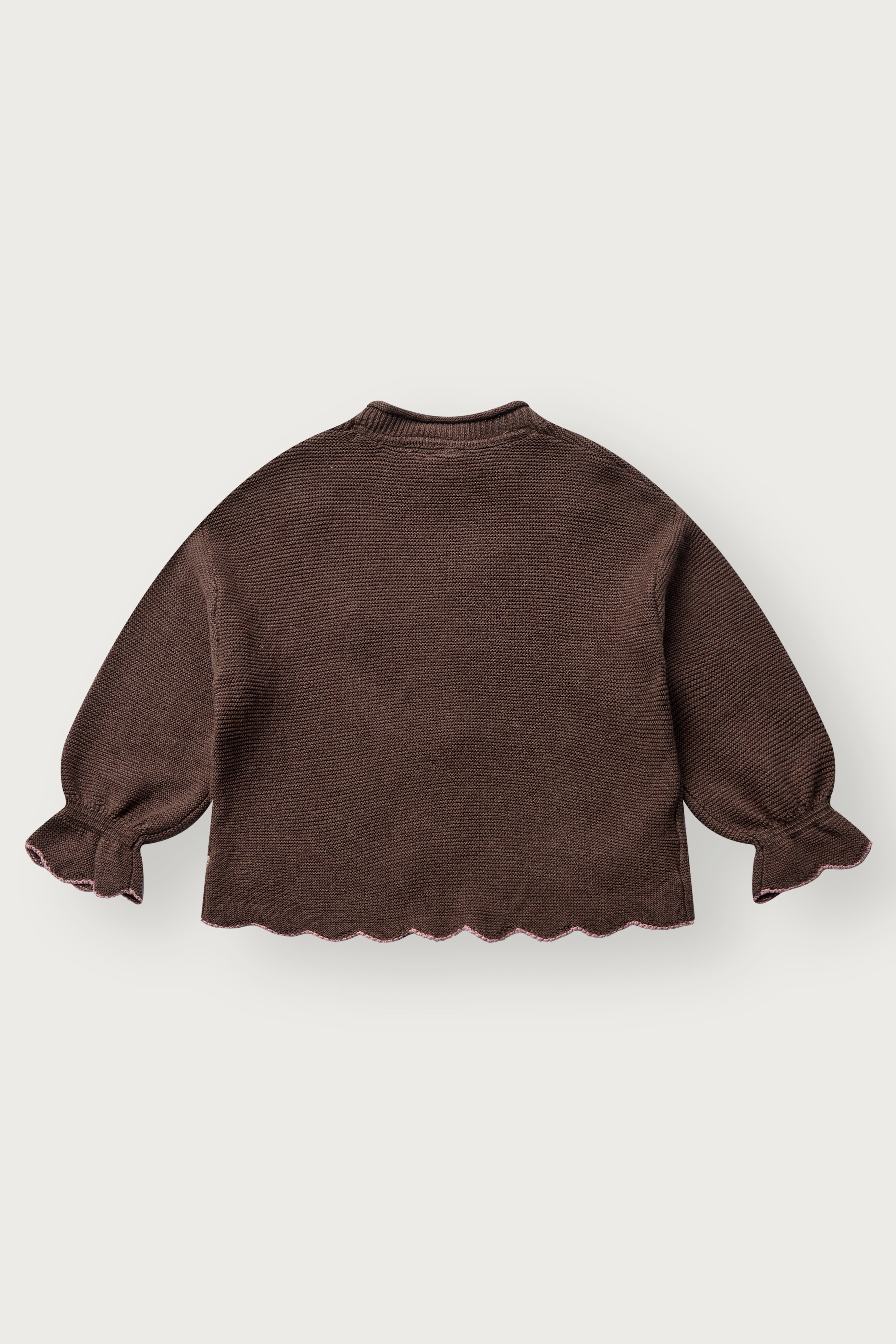 Hust & Claire / HCCharlotte Flowerboom Pullover / 3594 Toffee Melange