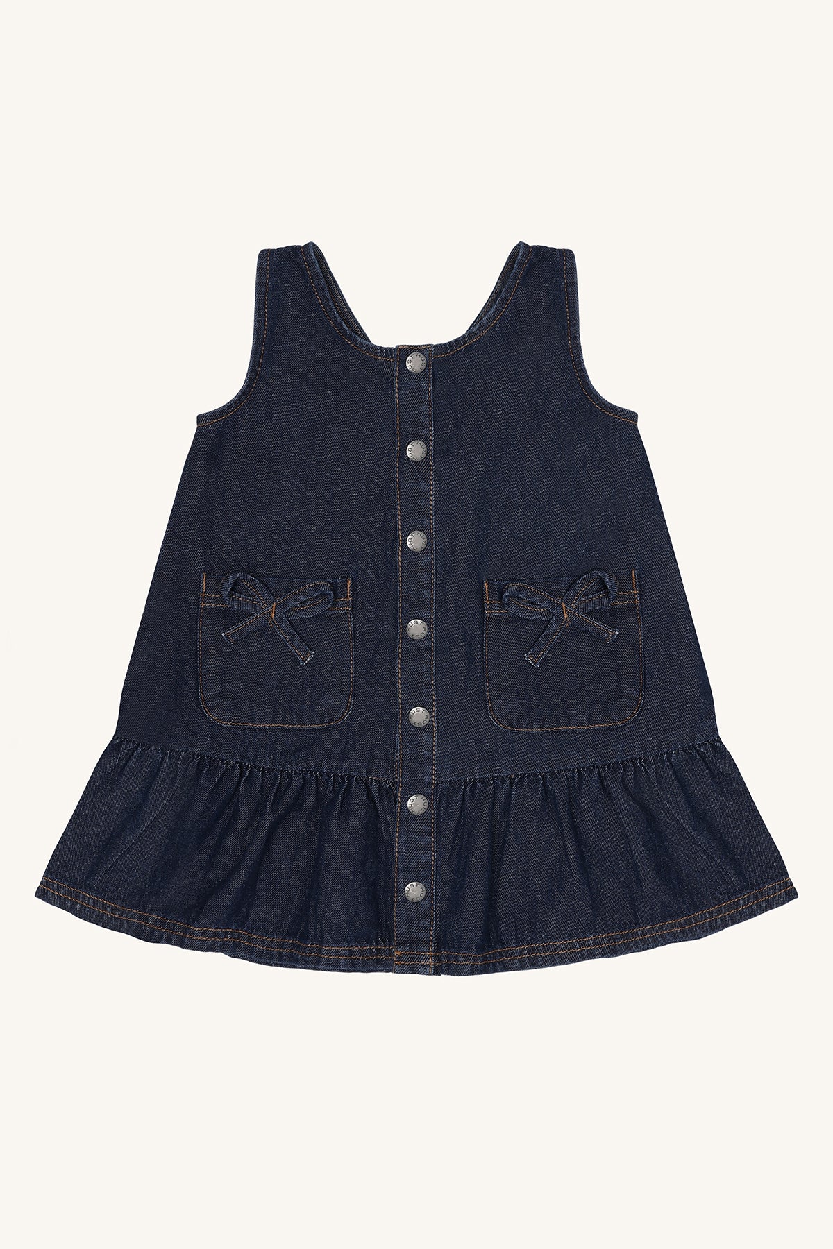 Hust & Claire / HCKaroline Denim Dresses / 86 Dark Blue Denim