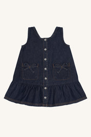 Hust & Claire / HCKaroline Denim Dresses / 86 Dark Blue Denim