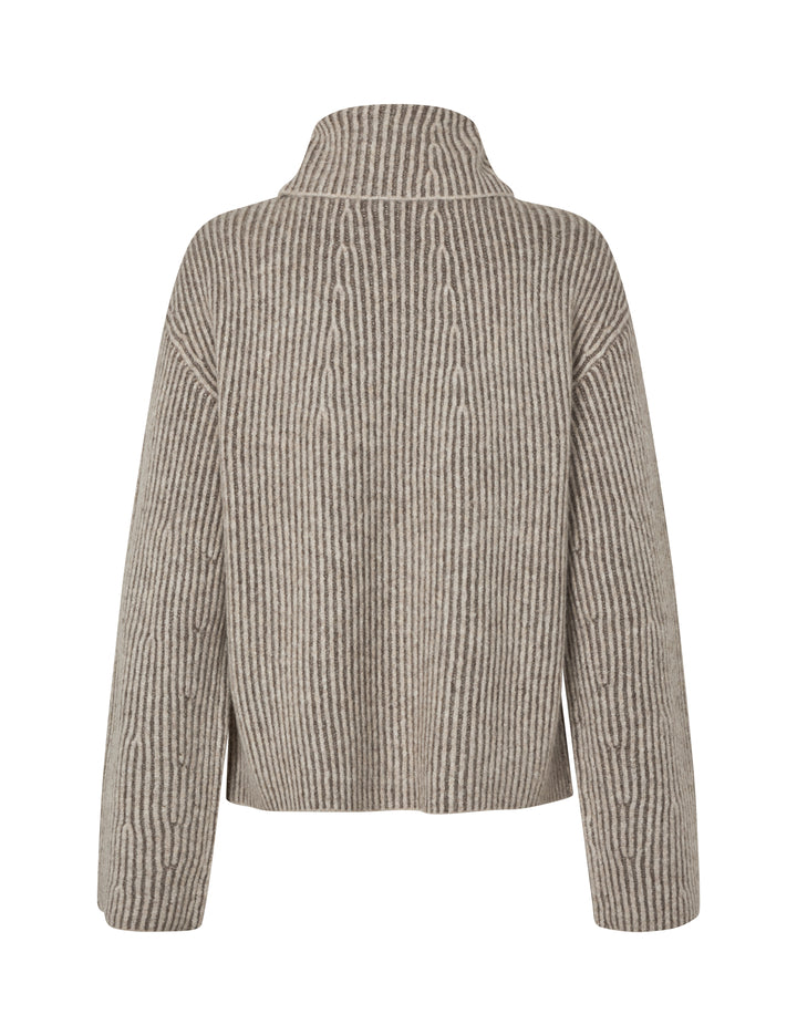 MbyM / Kemina-M Hevelyn / Taupe Oat Stripe