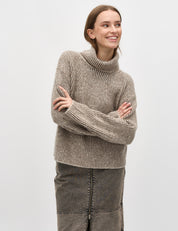 MbyM / Kemina-M Hevelyn / Taupe Oat Stripe