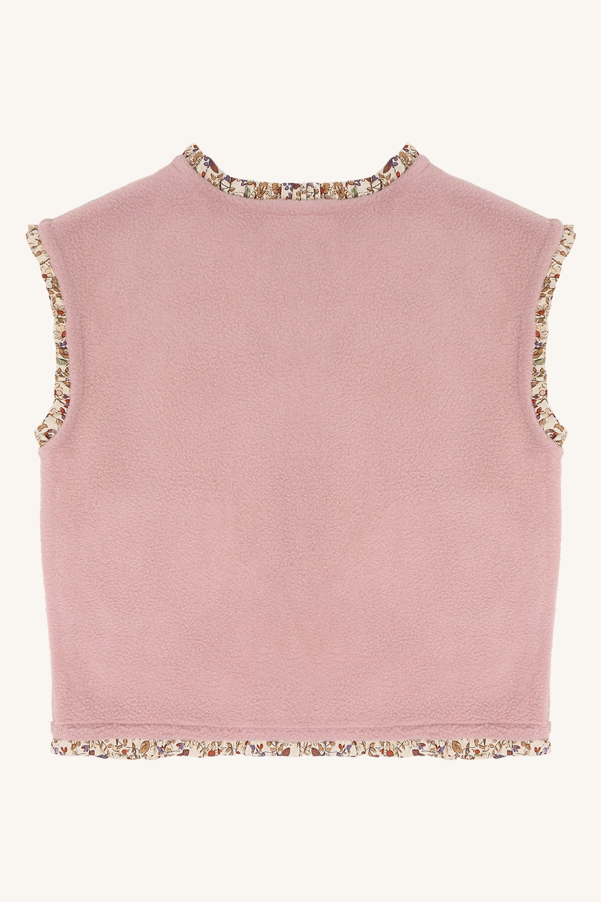 Hust & Claire / HCElla Fleece Vest Waistcoat / 3875 Heather
