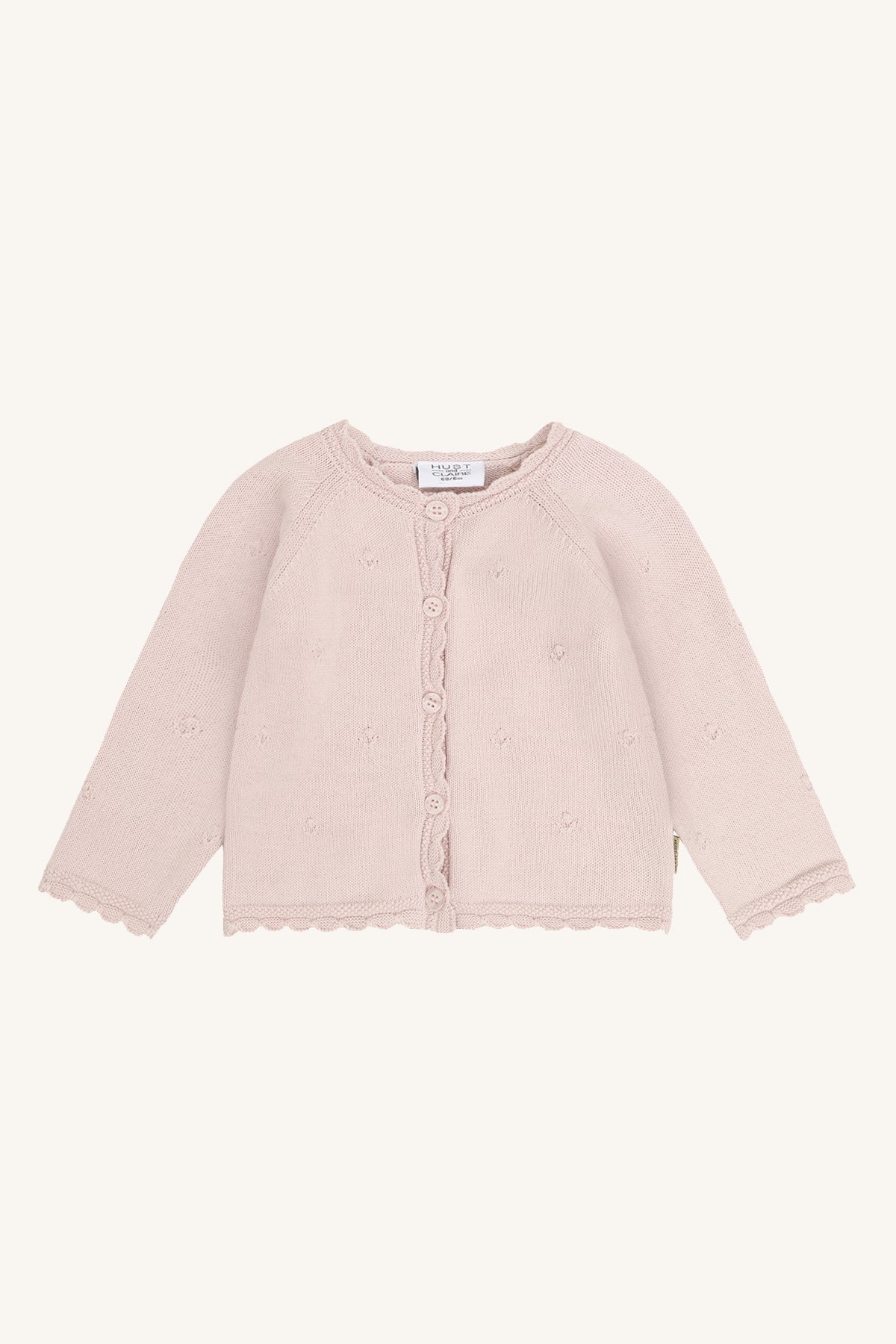 Hust & Claire / HCCilja Pointelle Cardigan / 3336 Hushed Pink