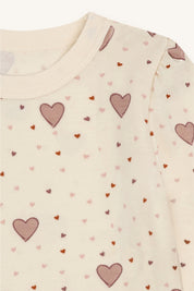 Hust & Claire / HCAbba Hearts Puff / 3290 Off White