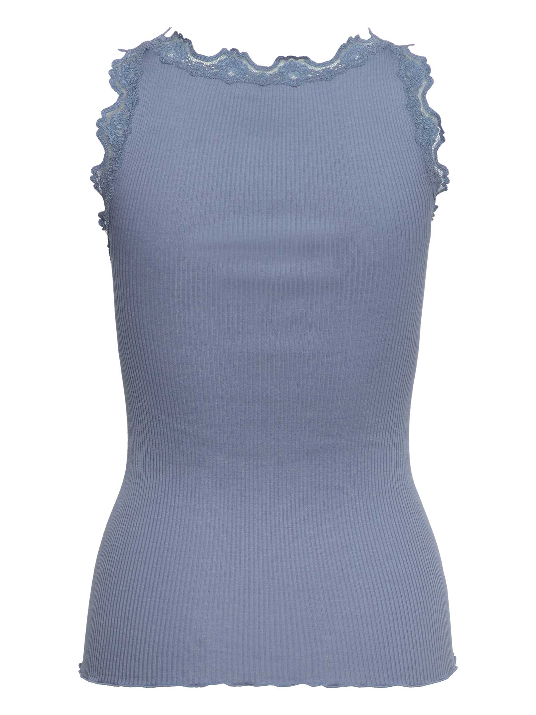 Rosemunde / RWBabette Silk SL U-neck Lace Top / infinity