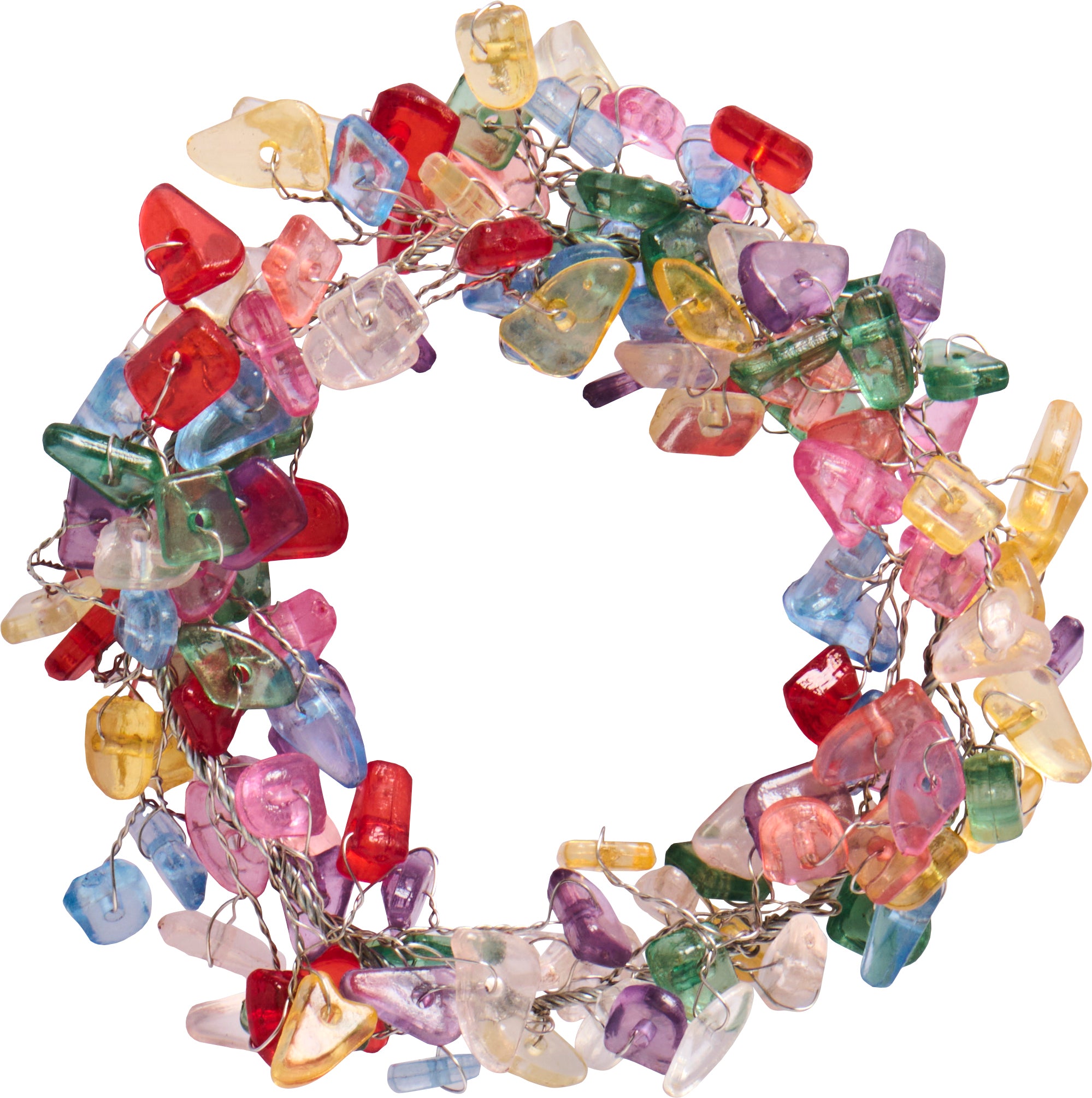 Ib Laursen / Kranz mini m/farbigen Perlen Magic and Wishes innen Ø:3,8 cm