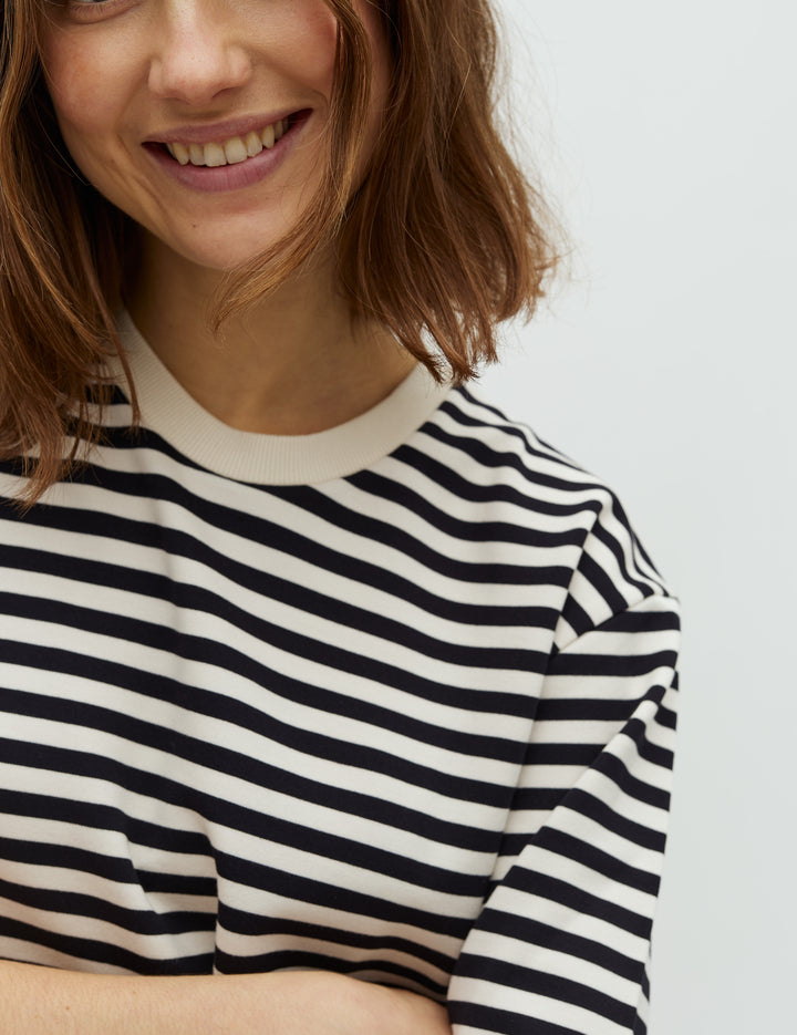 MbyM / Betsy Stripe - Emrys-M Top / T-shirt / Night Sky Sugar Stripe