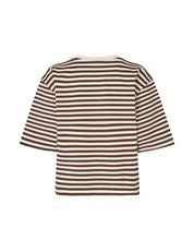 MbyM / Betsy Stripe Emrys-M Top / T-shirt / Java Sugar Stripe
