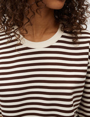 MbyM / Betsy Stripe Emrys-M Top / T-shirt / Java Sugar Stripe