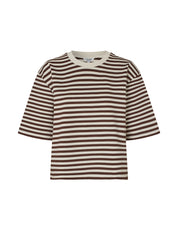 MbyM / Betsy Stripe Emrys-M Top / T-shirt / Java Sugar Stripe